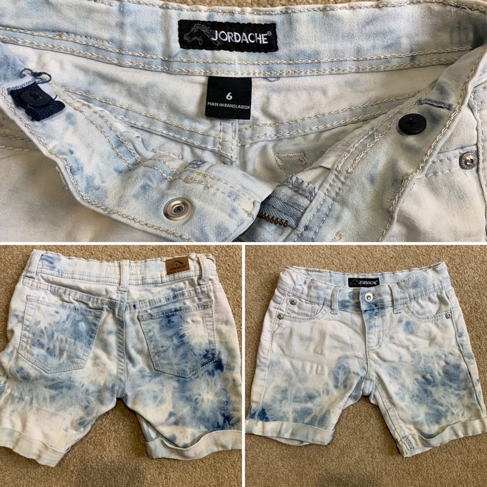 Girls Jordashe Shorts Size 6